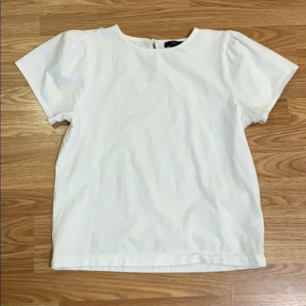 JCrew White T-shirt